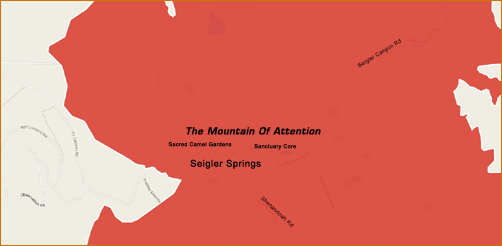 The Valley Fire in Northern California: Seigler Springs  (September 
